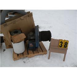 dust collector and hoses