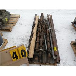 pallet of assorted iron