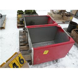 pair of tool cabinets
