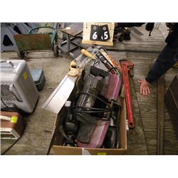 saw blades; misc tools