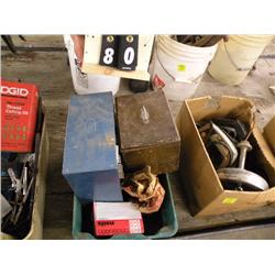 nut and bolt organizer & misc