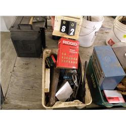 assortment of tools and misc