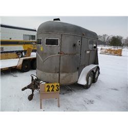 2000 Homemade horse trailer VIN# DPSMN887736