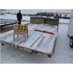 8 1/2' x 12' v-front trailer