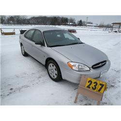 2001 Ford Taurus VIN# 1FAFP52211G258138