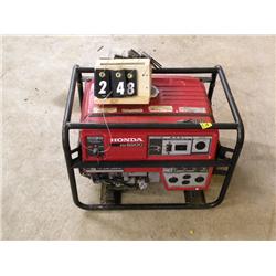Honda generator w/electric start