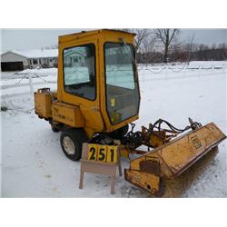 Hustler 295 Sweeper diesel