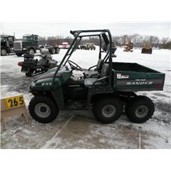 2002 Polaris 6x6 Ranger SN# 4XARF50A21D630986