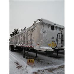 1996 East 40' aluminum end dump VIN# 1E1F9U284TRF21478