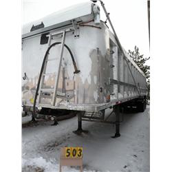 2000 Benson 40' aluminum end dump VIN# 1NUDT28U7YMAN1259