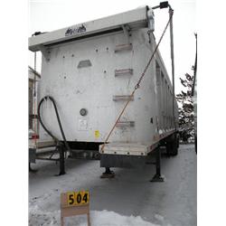 1995 Cobra 40' aluminum end dump VIN# 4FNC140B9S1A91016