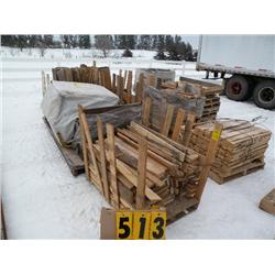 8 pallets of pallet making wood