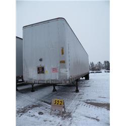 45' Van Trailer VIN# unable to verify