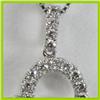 Image 2 : Genuine  0.75 ctw Diamond Necklace 18KT White Gold 