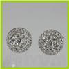 Image 1 : Genuine  1.37 ctw Diamond Rositas Earring 18KT White Gold 