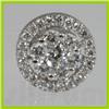 Image 2 : Genuine  1.37 ctw Diamond Rositas Earring 18KT White Gold 