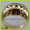 Image 3 : Genuine  4.04 ctw  Garnet Ring  14KT Yellow Gold  Ring Size  7