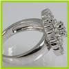 Image 1 : Genuine 1.53 ctw Tappered & Diamond Ring 18kt Gold-White 
