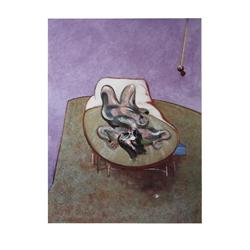 Bacon Reclining Figure Poster