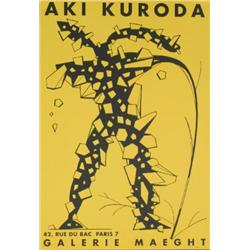 Kuroda Galerie Maeght Poster