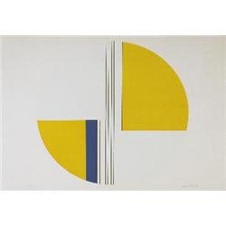 Signed Bolotowsky Plates IV Serigraph