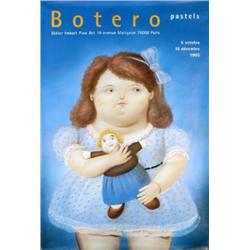 Botero La Muneca Poster