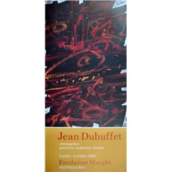 1984 Dubuffet IdEoplasme Poster
