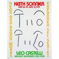 Sonnier Neon & Argon works Poster