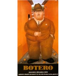 1971 Botero Los Cigarros Poster