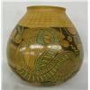 Image 1 : Mata Ortiz Textured Polychrome Pot by D. Gonzalez