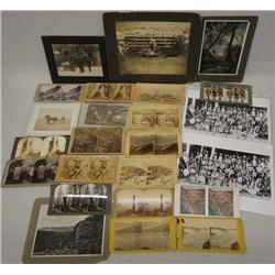 Antique Photographs And Stereopticon Views 20 Plus