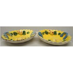 Pr Italian Majolica Bowls