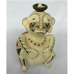 Mata Ortiz Figural Pot by Armando Rodriguez