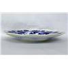 Image 2 : Antique Swedish Flow Blue Shallow Bowl