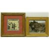 Image 1 : Two Western Themed Framed Pictures