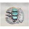 Image 2 : Navajo Peyote Bird Pin/Pendant by Cleveland