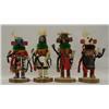 Image 1 : 4 Hopi Sam Laban Kachinas