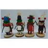 Image 3 : 4 Hopi Sam Laban Kachinas