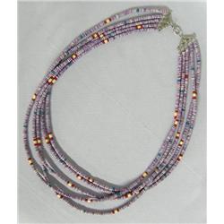 Five Strand Heishi Necklace