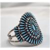 Image 3 : Pawn Zuni Silver Petit Point Turquoise Bracelet