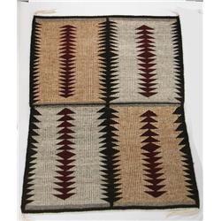 Navajo Four in One Double Weave Rug