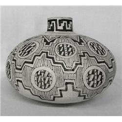 Anasazi Black on White Pottery Replication