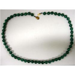 Antique Estate Jade Necklace