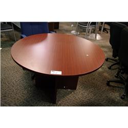 MAHOGANY 48" CONFERENCE TABLE