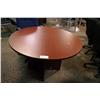 Image 1 : MAHOGANY 48" CONFERENCE TABLE