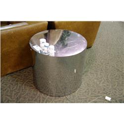 CHROME END TABLE