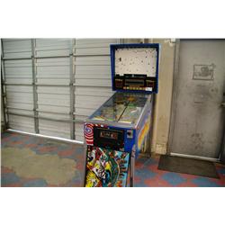 WILLIAM EARTHSHAKER PIN BALL MACHINE