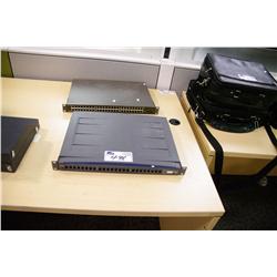 LOT OF 2 NETWORK SWITCHES