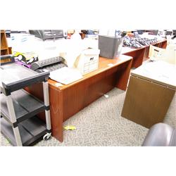 SANDALWOOD U-SHAPED EXECUTIVE DESK