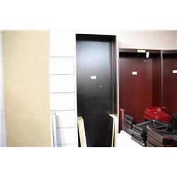 MAPLE & BLACK 7FT BOOKCASE